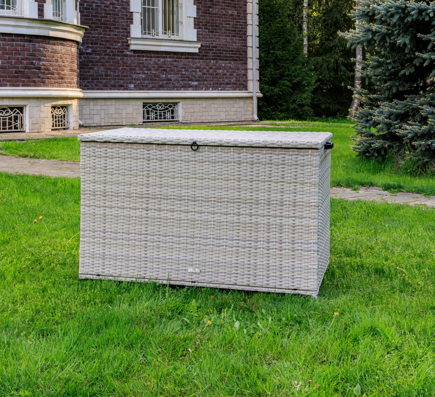 Сундук для хранения Royal Family KARL 120 бежевый с колёсиками 2