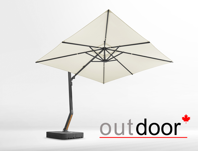 Зонт садовый OUTDOOR Малибу, айвори 3