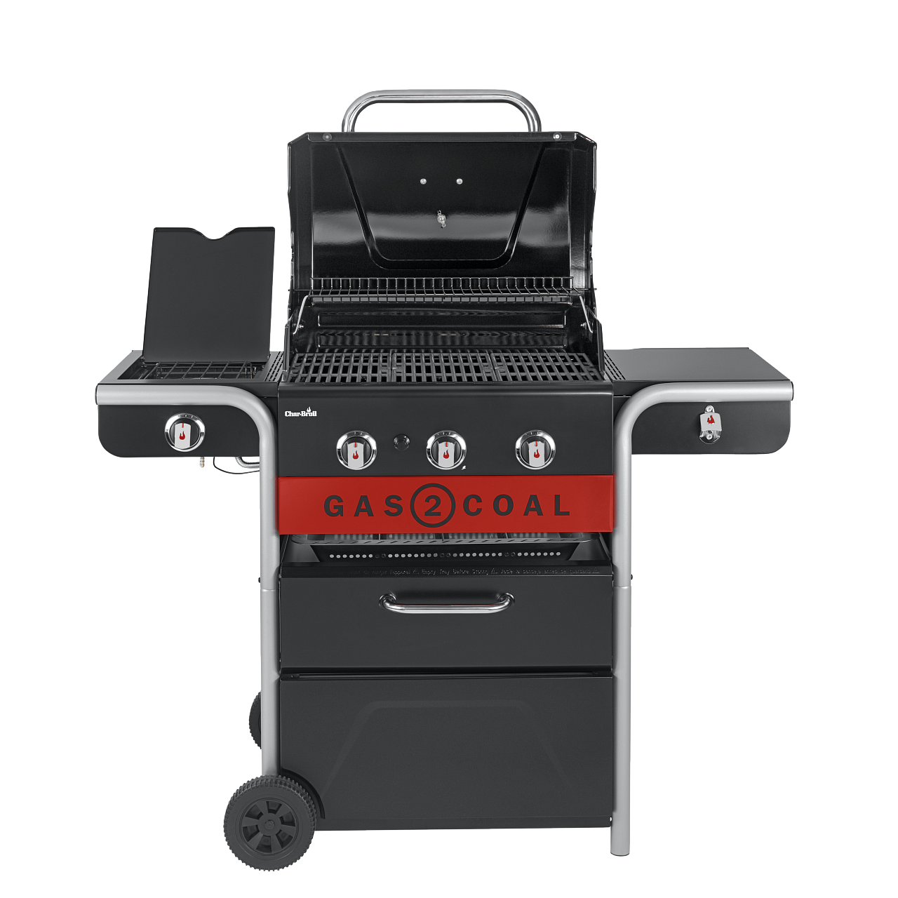 Угольный + Газовый гриль Char-Broil Gas2Coal Hybrid 3B 6