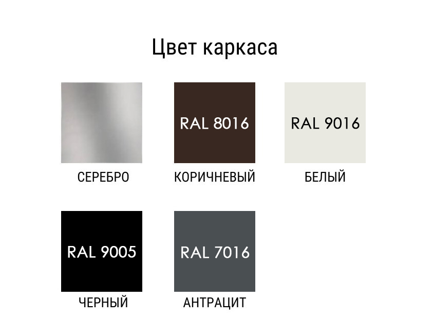 Зонт пляжный профессиональный 2.5 м Kiwi Clips серебристый 3