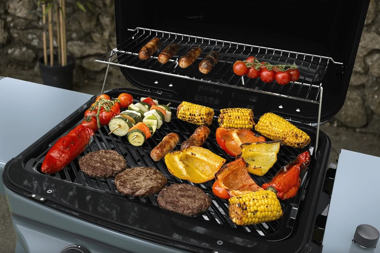 Газовый гриль SAHARA X150 2 Burner BBQ Black купить в Москве по выгодной  цене