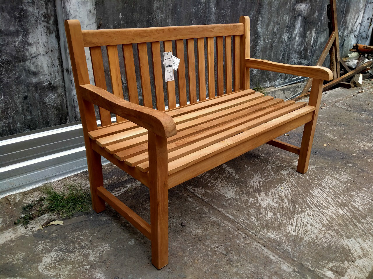 Скамейка садовая Newtonica Java 1004, 120 см 3