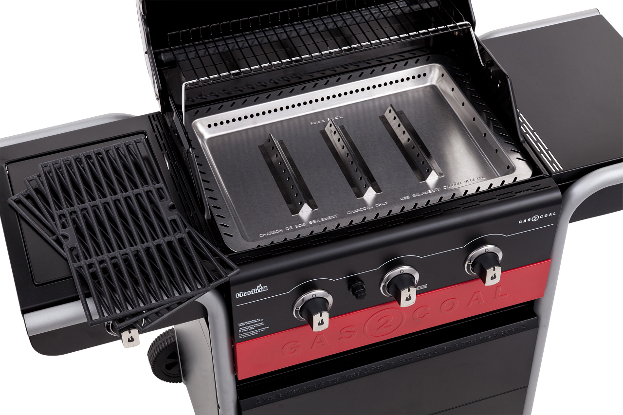 Угольный + Газовый гриль Char-Broil Gas2Coal Hybrid 3B 5