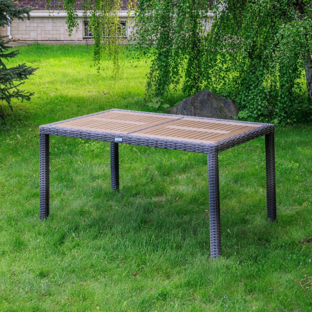 Обеденный стол Royal Family AMELIA 150 серый 2