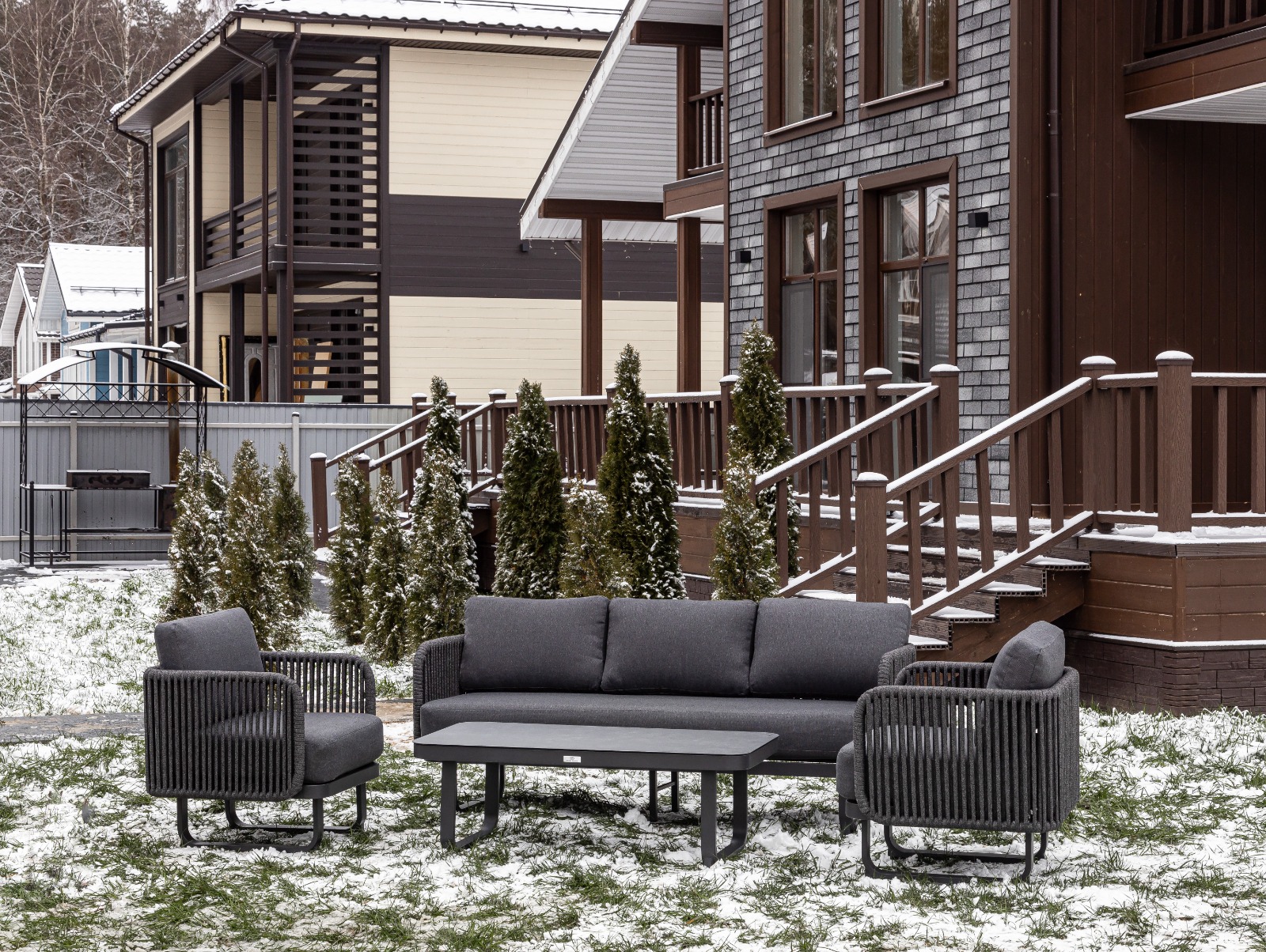 Лаунж-зона из алюминия Royal Family ADRIAN