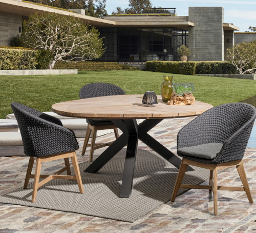 Кресло плетеное с подушкой Coachella 4