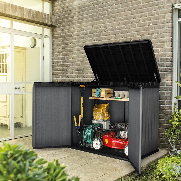 Ящик-шкаф Дарвин (Darwin) 1150 л, графит 3