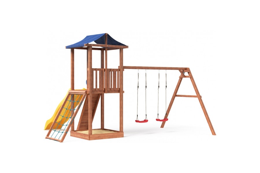 Спортивно игровой комплекс СГ4-Р926-Р912 Тент Можга красная звезда 4