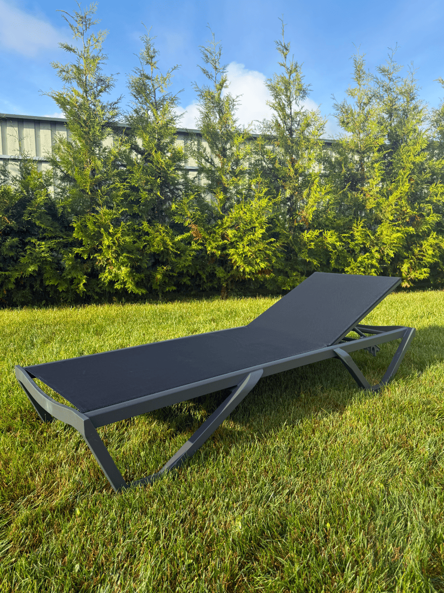 Шезлонг ENZO черный