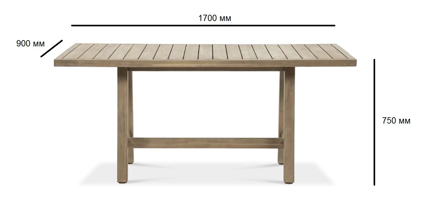 Комплект деревянной мебели Ravona KD на 6 персон 5
