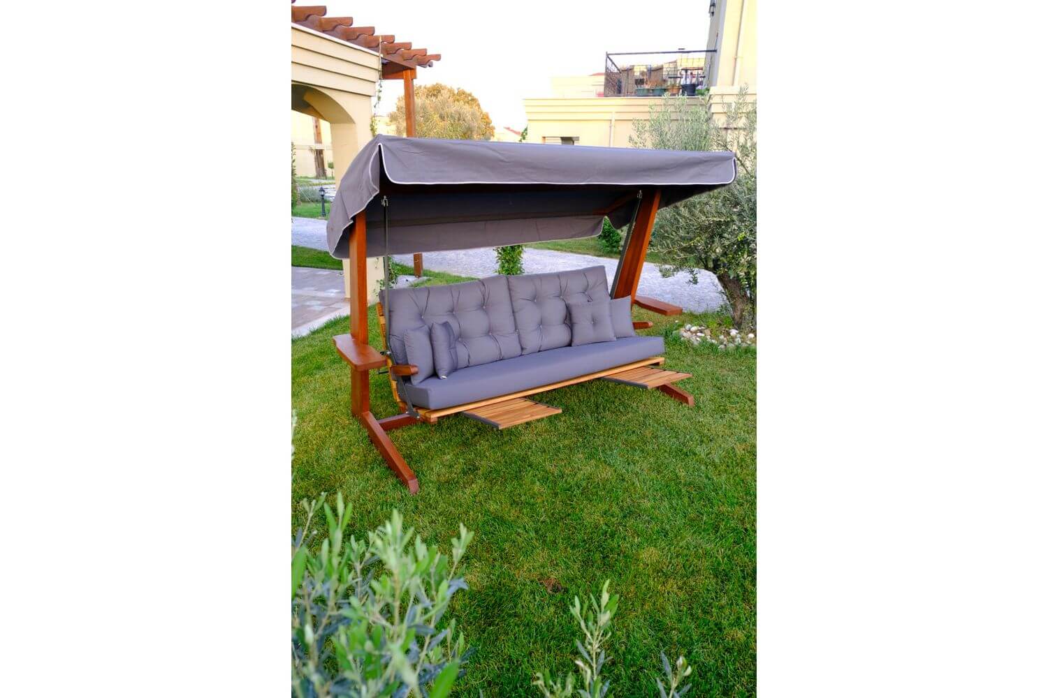 Luna Deluxe 4-местные качели премиального качества