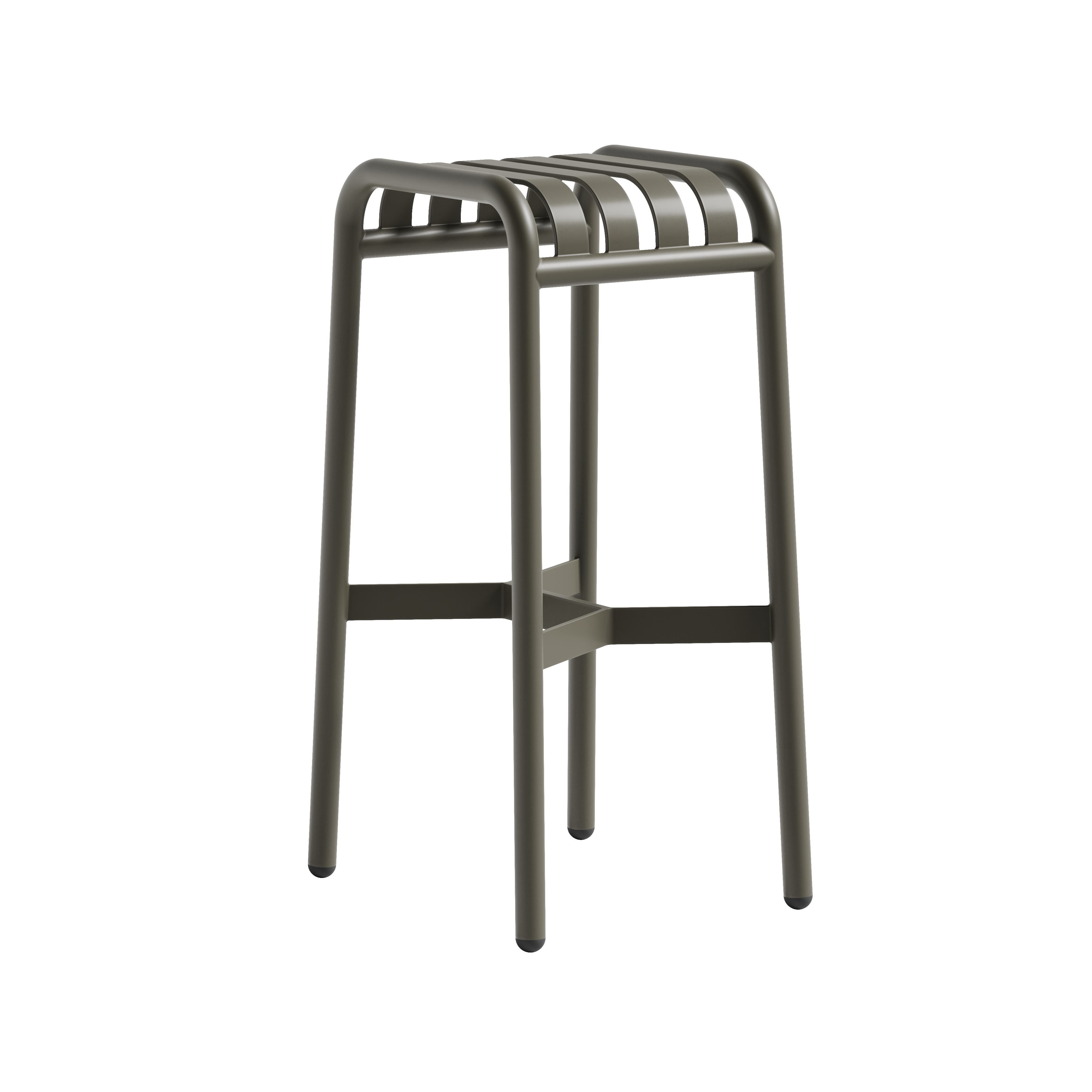 Стул барный Flow, RAL 7039-оливковый 1