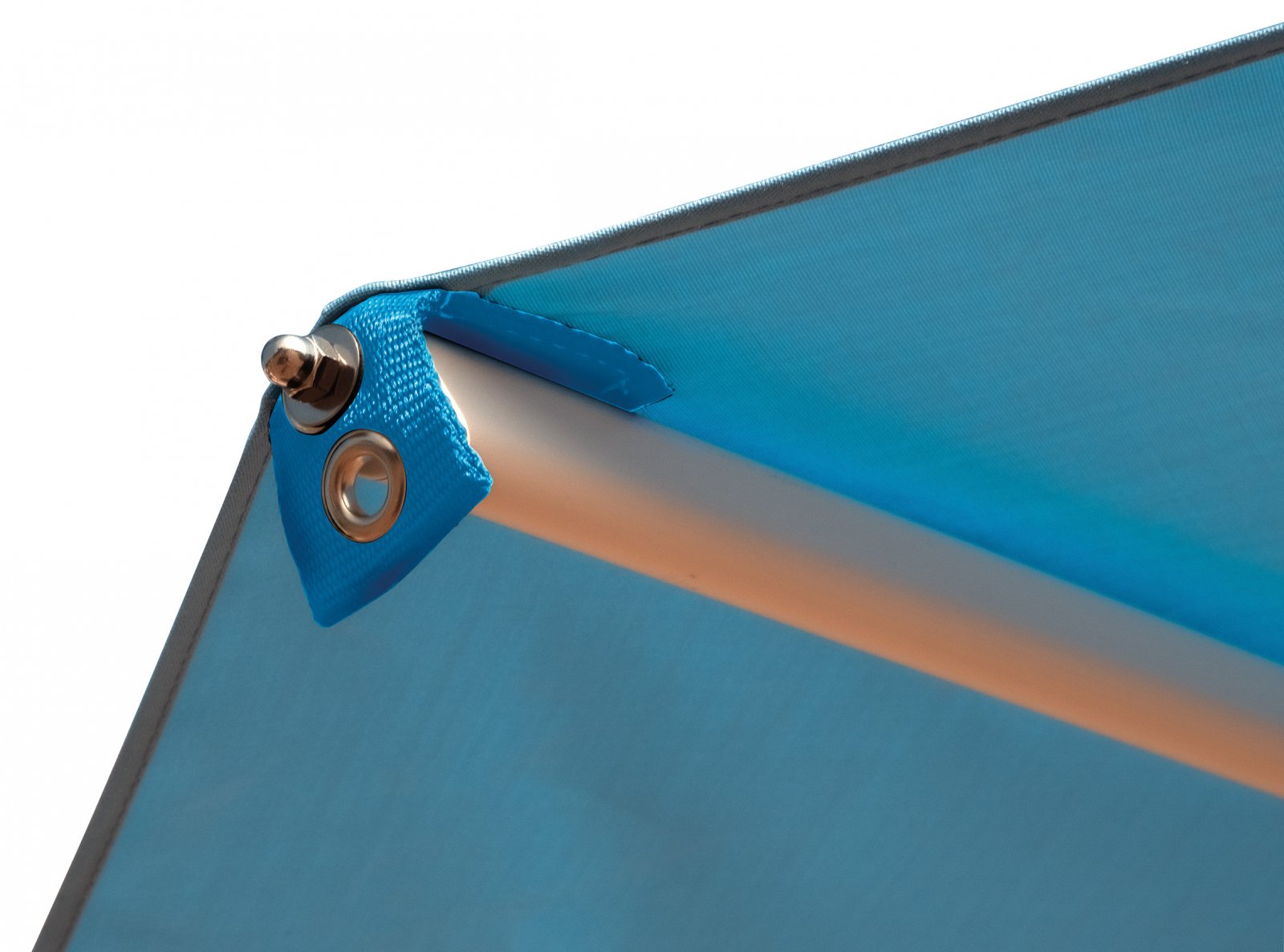 Зонт профессиональный 3х3 м Rimini Standard серо-коричневый 4