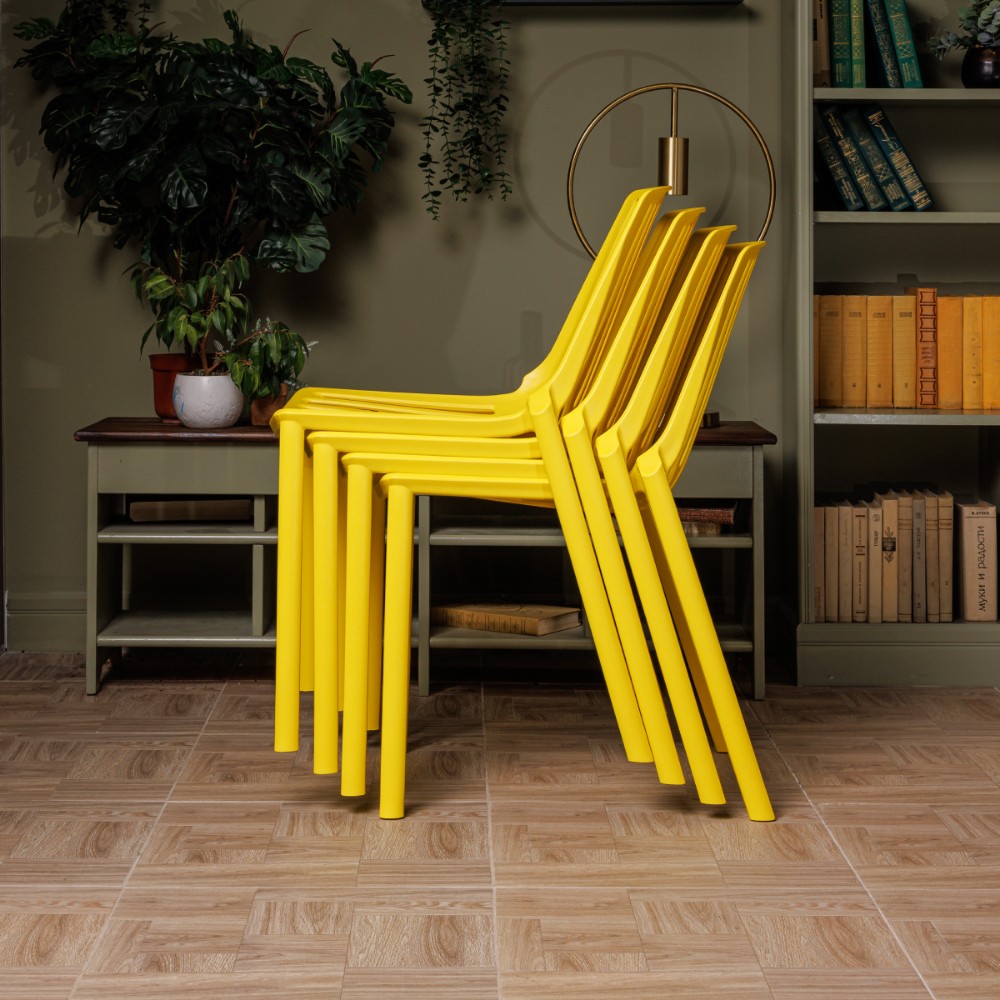 Комплект обеденных стульев Royal Family NICO (4 шт.) желтый 5