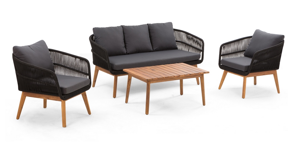 Набор мебели Камелия (черный, серый) GS002 2