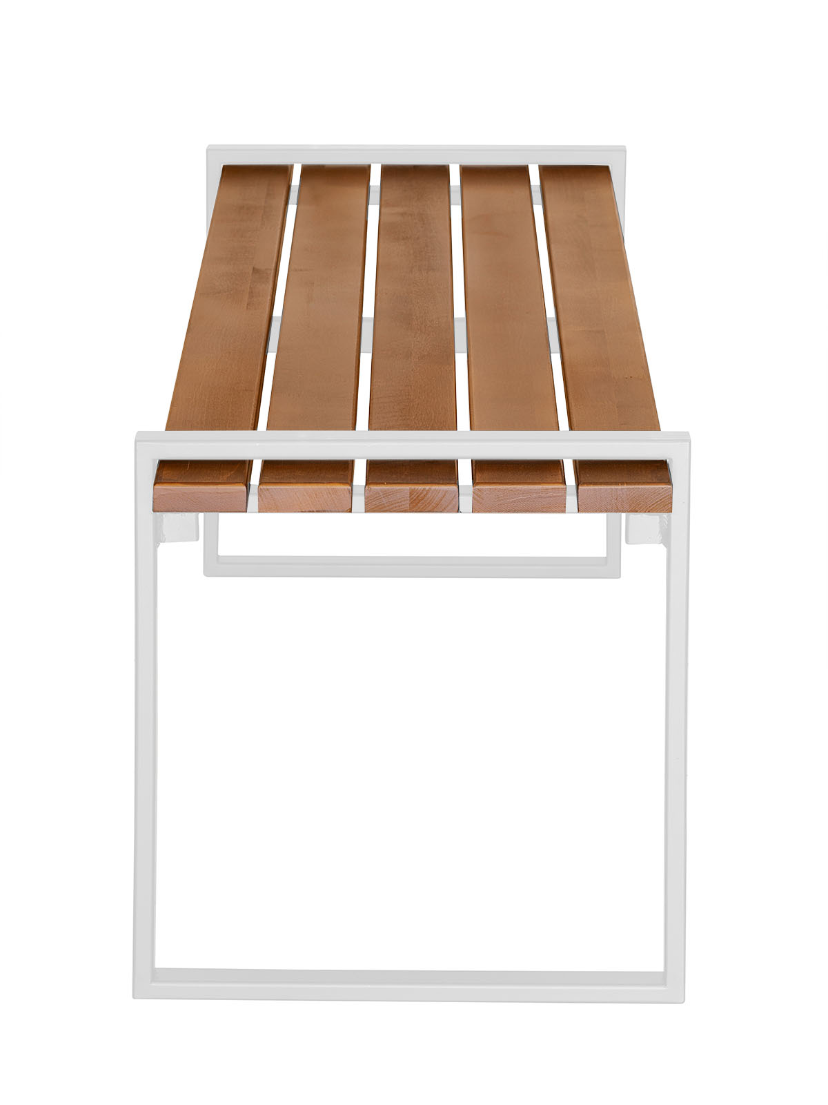 Скамья уличная FJORD, белая 3