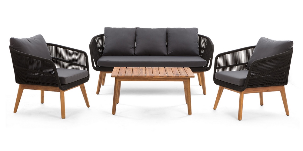 Набор мебели Камелия (черный, серый) GS002 3