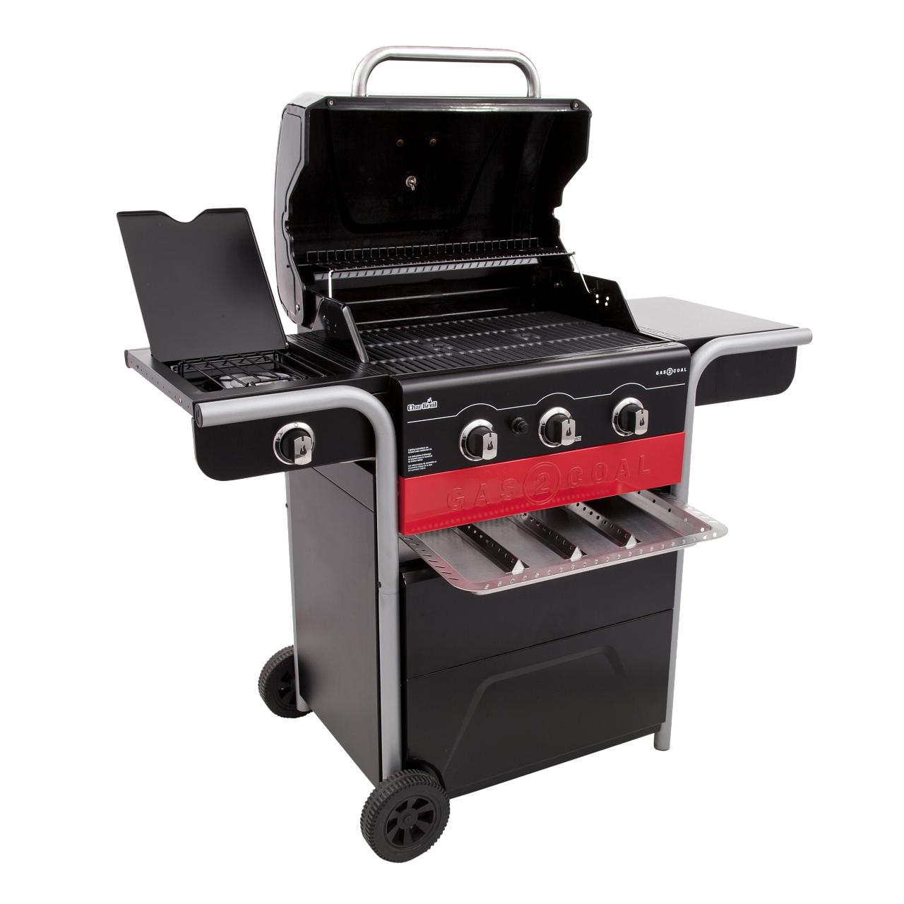 Угольный + Газовый гриль Char-Broil Gas2Coal Hybrid 3B 3