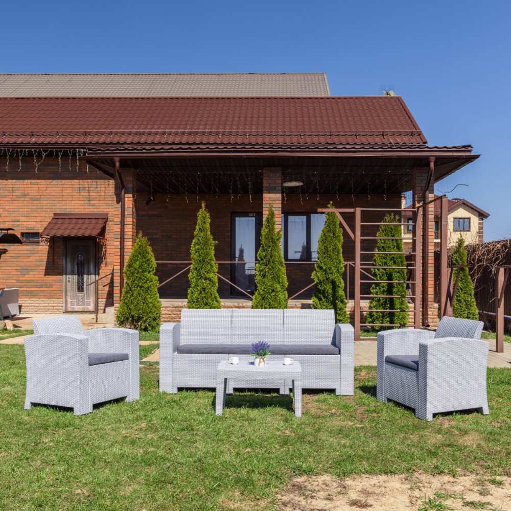 Комплект мебели Royal Family LANA LUX M светло-серый 2