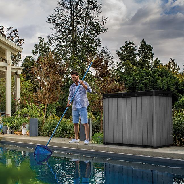 Ящик-шкаф Дарвин (Darwin) 1150 л, графит 4