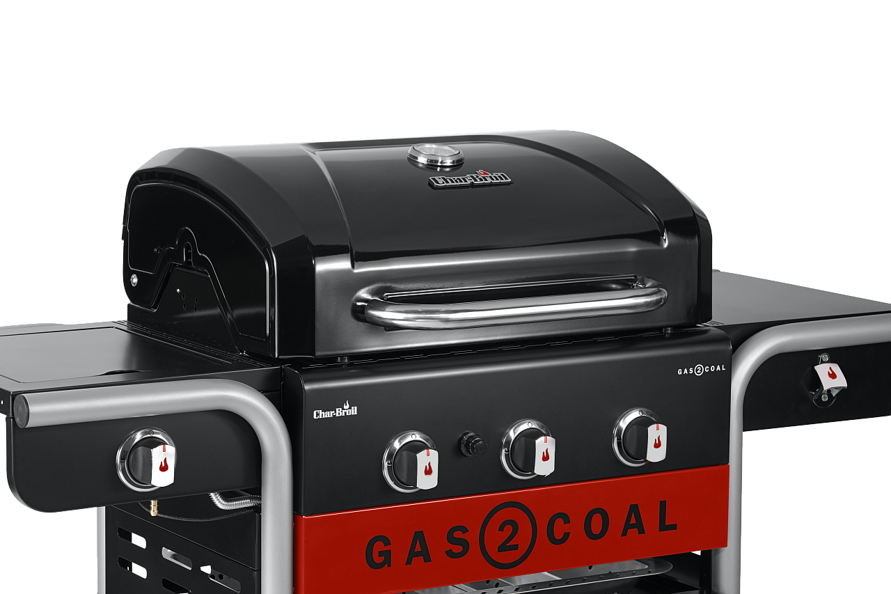Угольный + Газовый гриль Char-Broil Gas2Coal Hybrid 3B 4