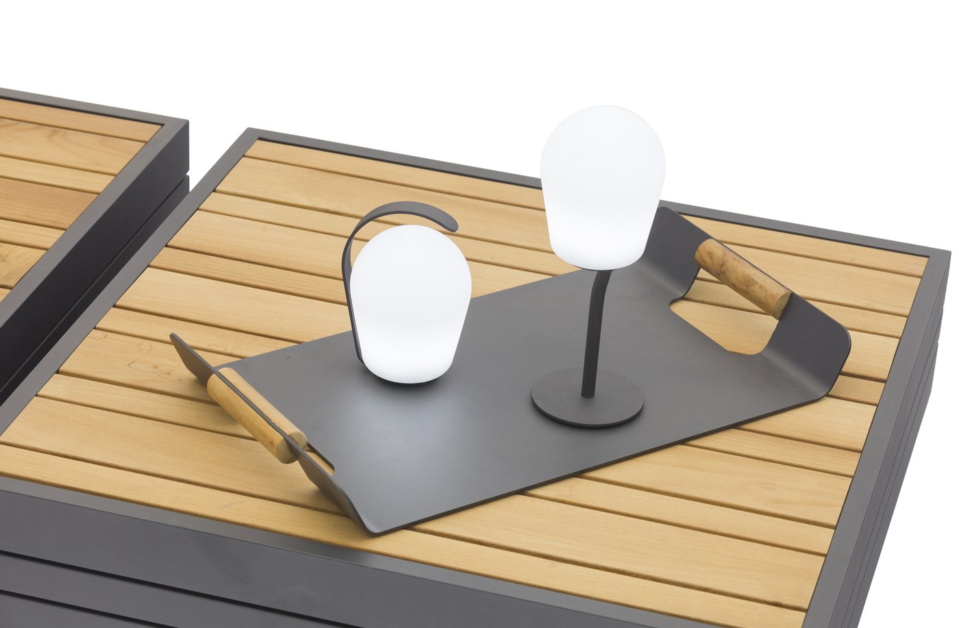 Solna 16 см, лампа антрацит, алюминий/полимер - 2 4