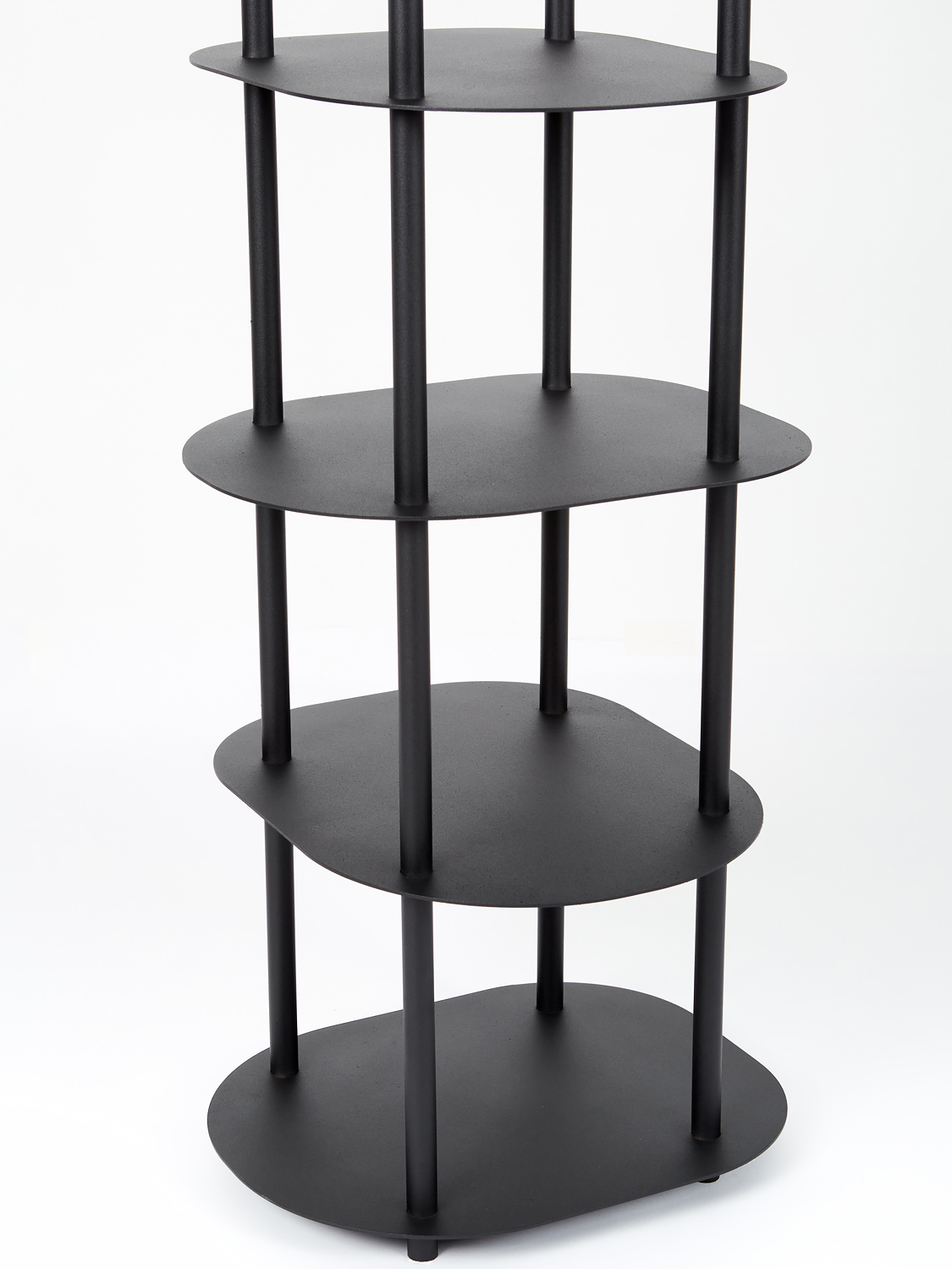 Напольный стеллаж металлический лофт Optima 2