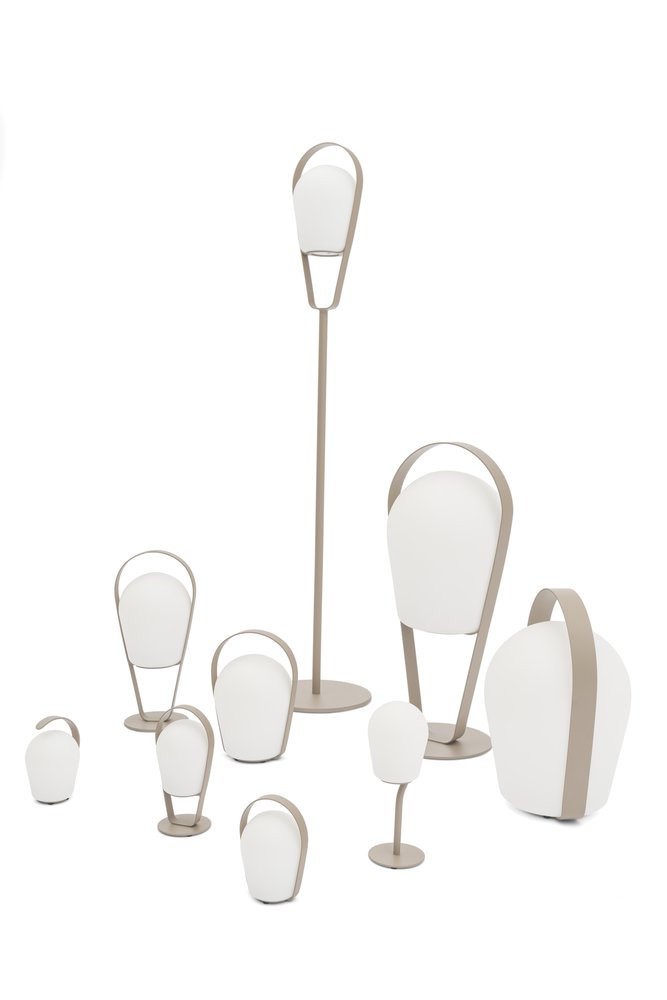 Solna 16 см, лампа бежевый, алюминий/полимер 4