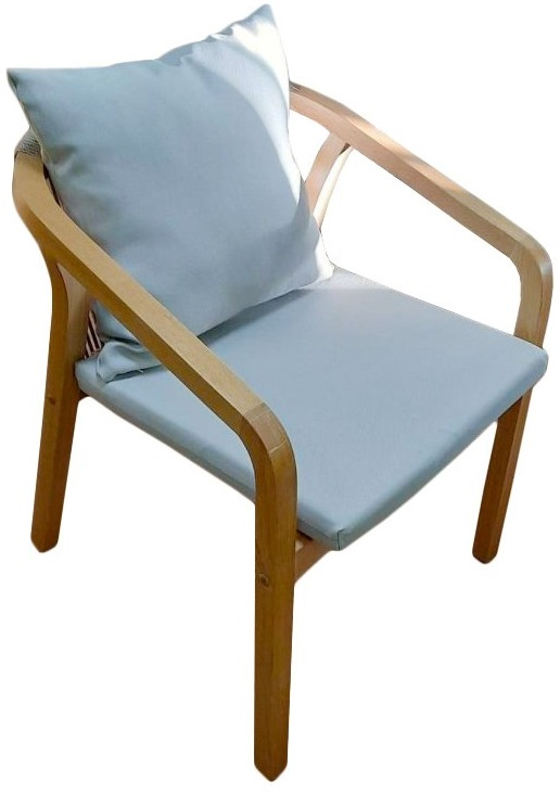 Кресло деревянное с подушками Pablito 1