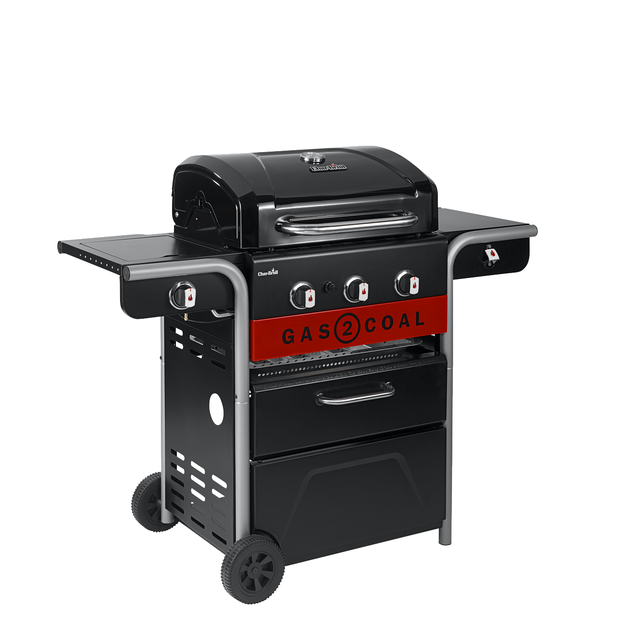 Угольный + Газовый гриль Char-Broil Gas2Coal Hybrid 3B 3
