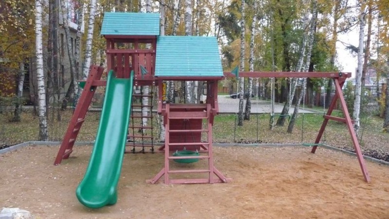 Королевство DELUXE детская игровая площадка – Садовая мебель для улицы и  террасы