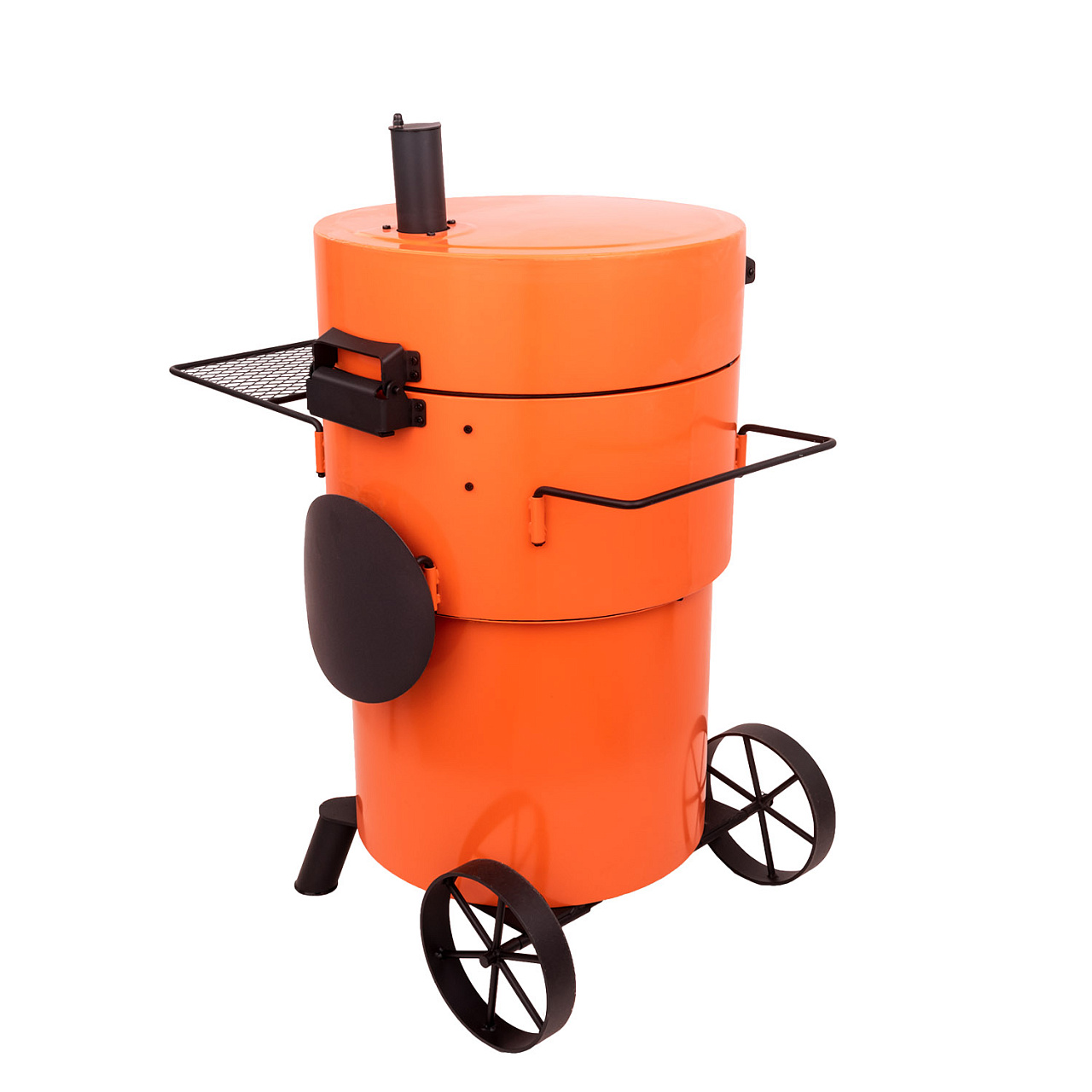  Коптильня Oklahoma Joe's Drum Bronco Pro (оранжевая) 3