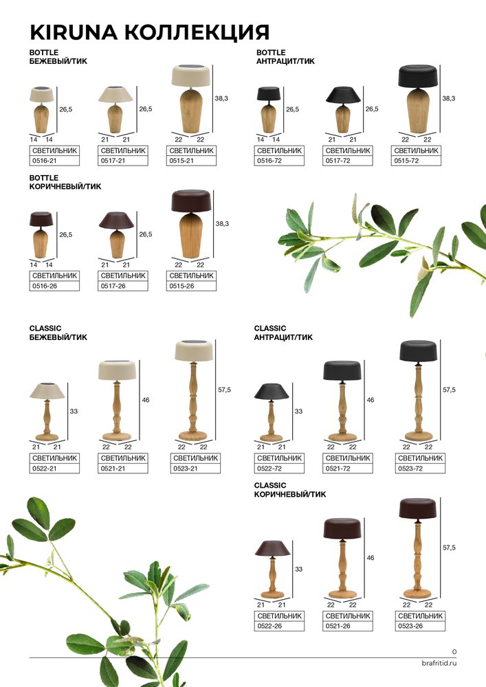 Kiruna (Cone S), светильник бежевый, алюминий/натуральный камень 6