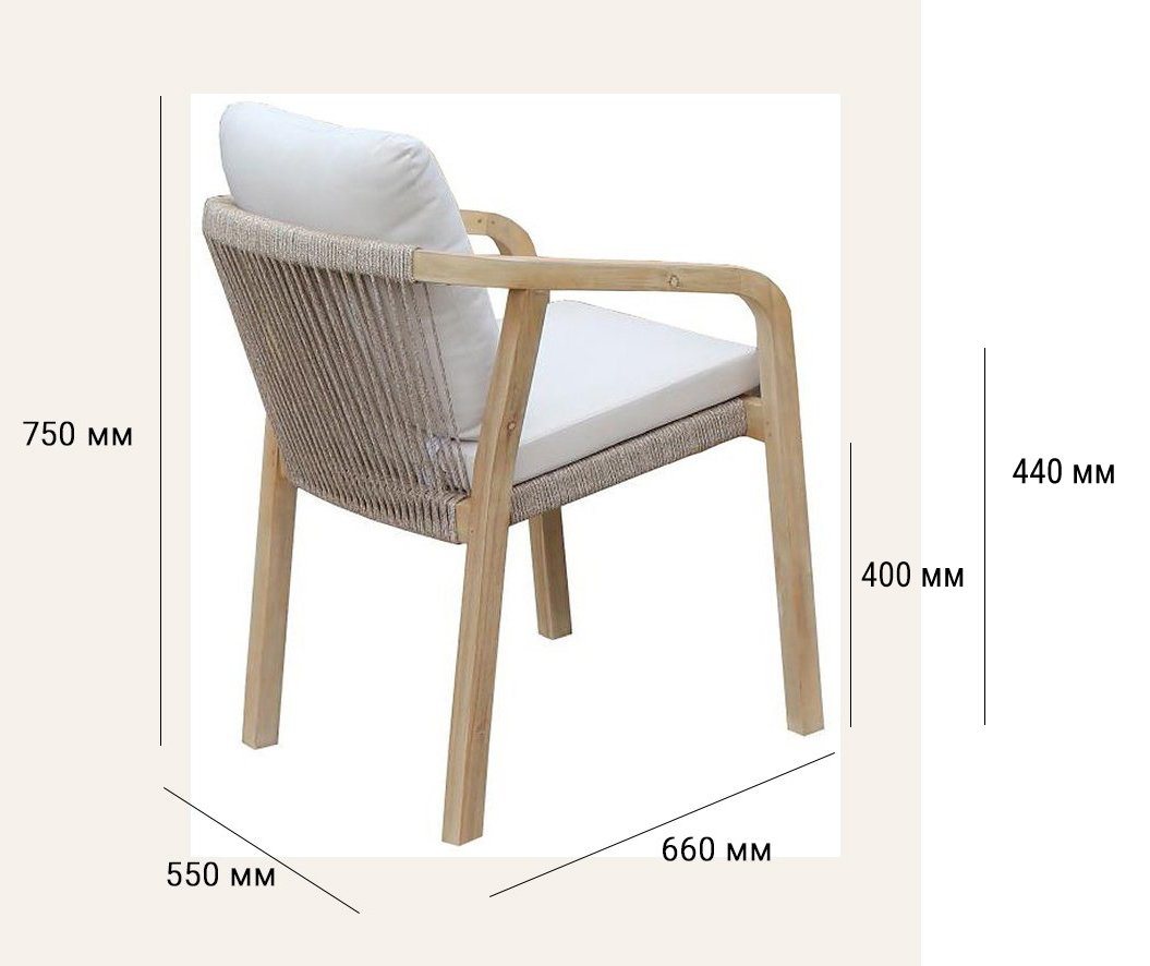 Комплект деревянной мебели Ravona KD на 6 персон 3