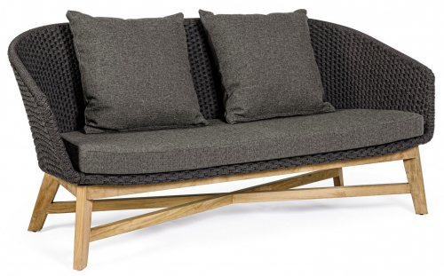 Комплект деревянной плетеной мебели Coachella 4