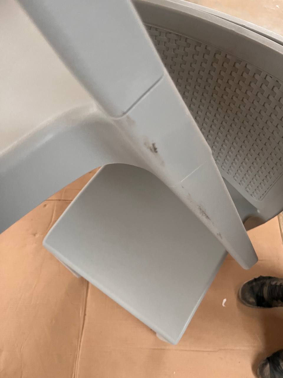 ЛОТ №477 - Стул JULY светло-серый 2