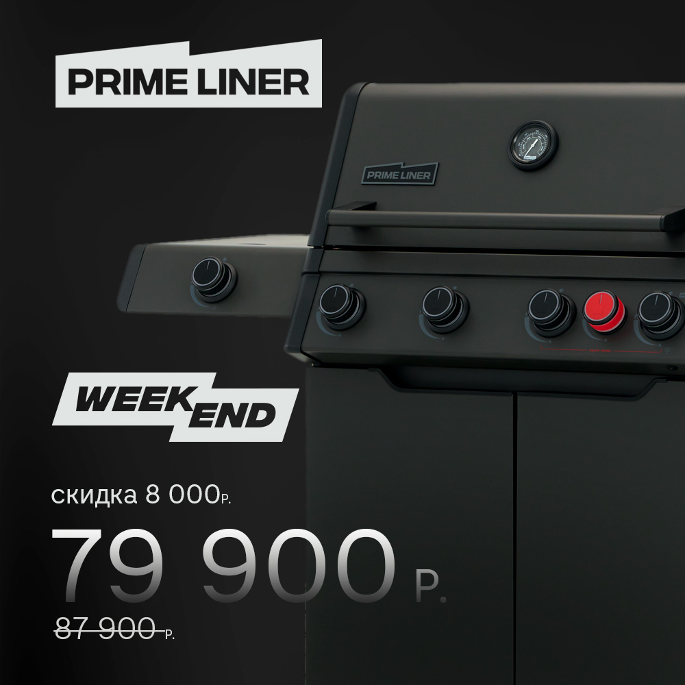 Газовый гриль PRIMELINER WEEKEND 4 2