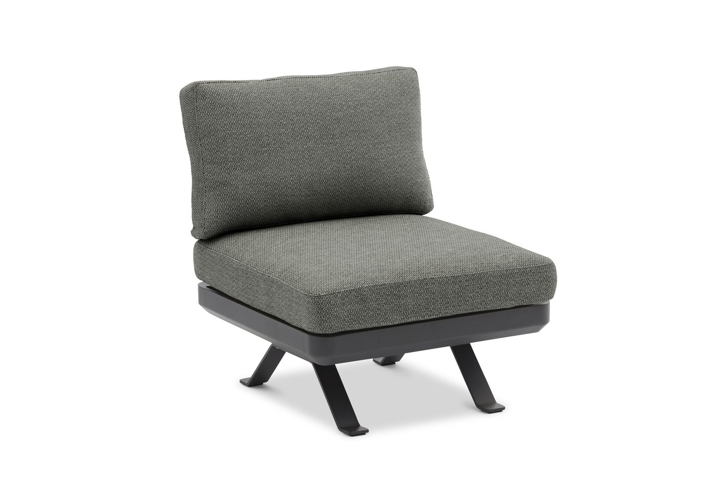 Lund, комплект лаунж мебели антрацит/антрацит, алюминий 5