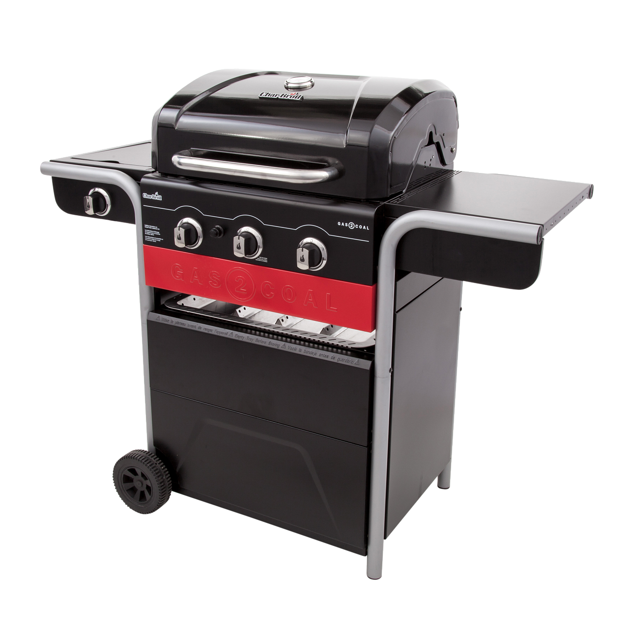 Угольный + Газовый гриль Char-Broil Gas2Coal Hybrid 3B 2