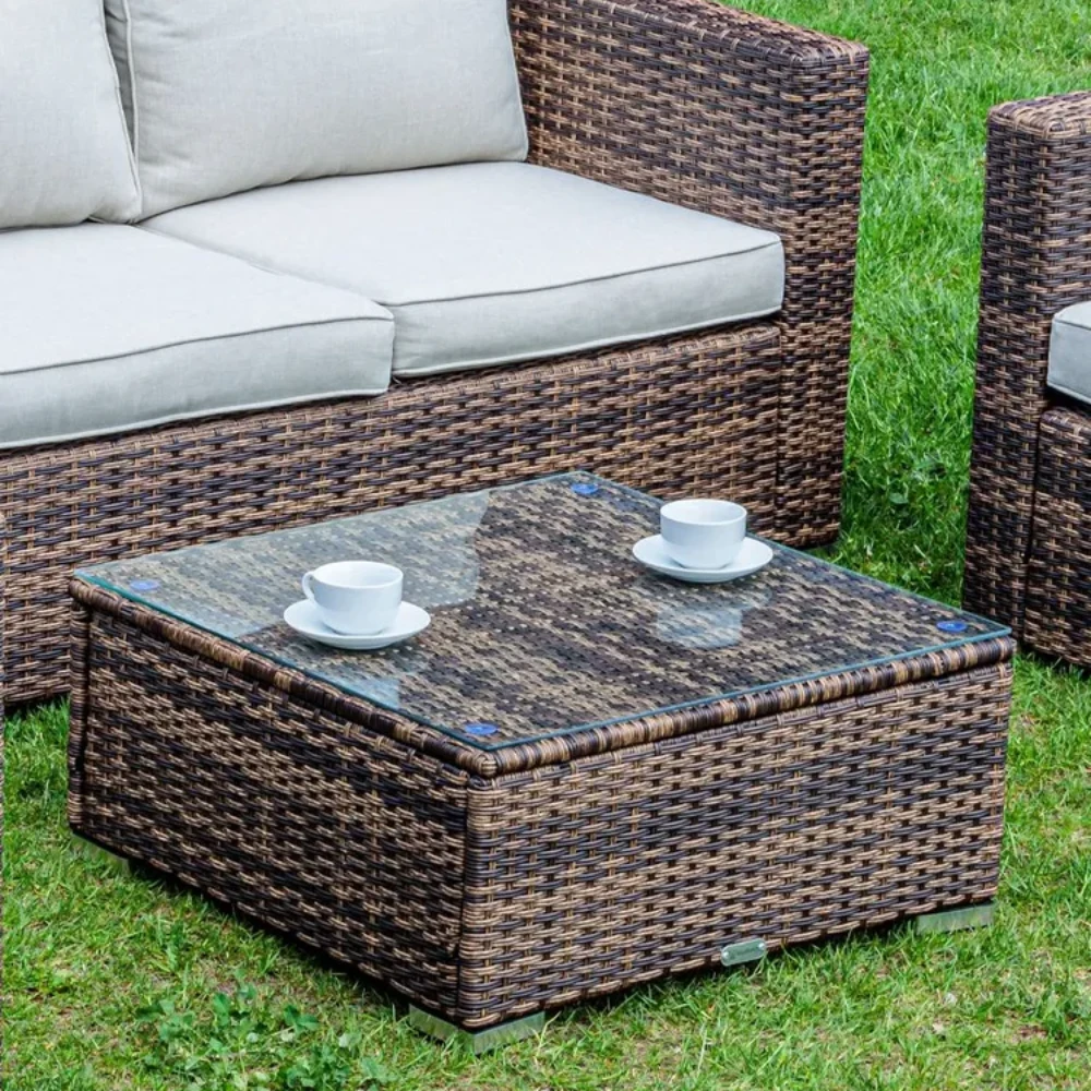 Плетеный столик для сада KARL Royal Family 2