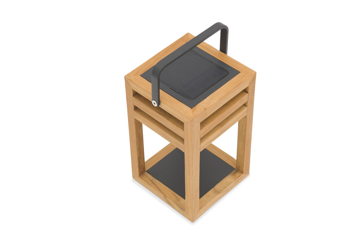 Sala 28 см, лампа антрацит/натуральный, тик 3