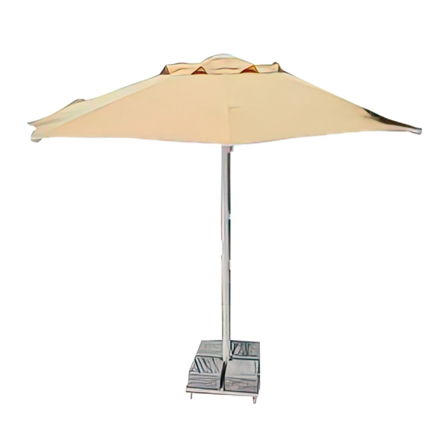 ЛОТ №597 - Зонт MISTRAL 300 квадартный без волана бежевый 1