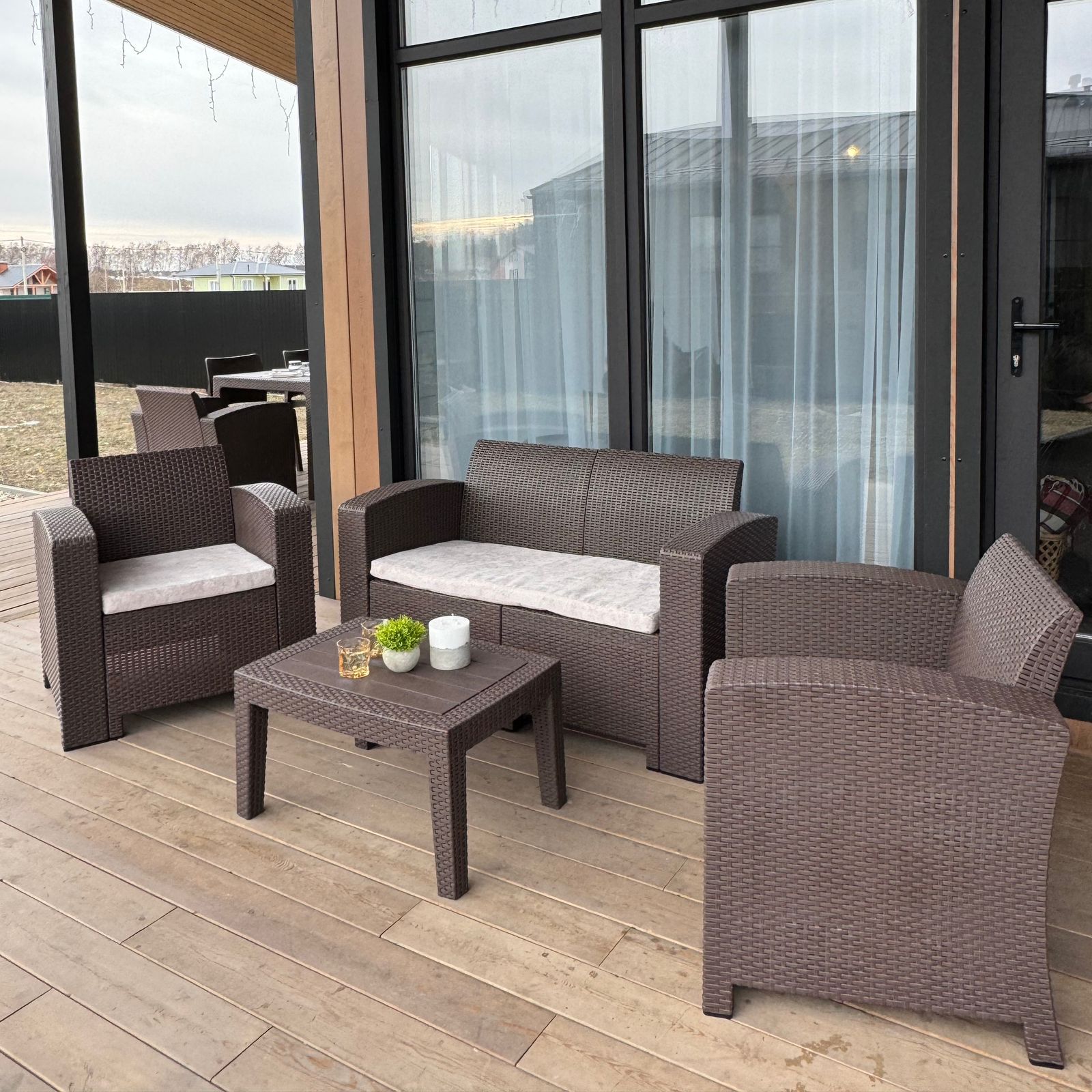 Комплект мебели Royal Family LANA LUX S коричневый 3