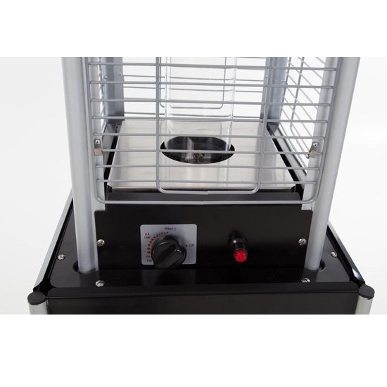 Уличный газовый обогреватель WWT 13S Black 4