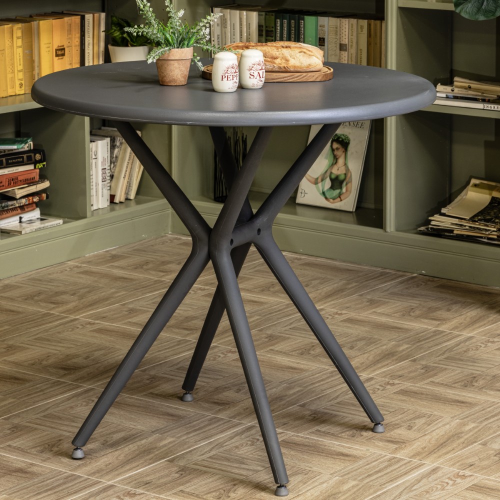 Пластиковый стол Royal Family TOM цвет серый 3