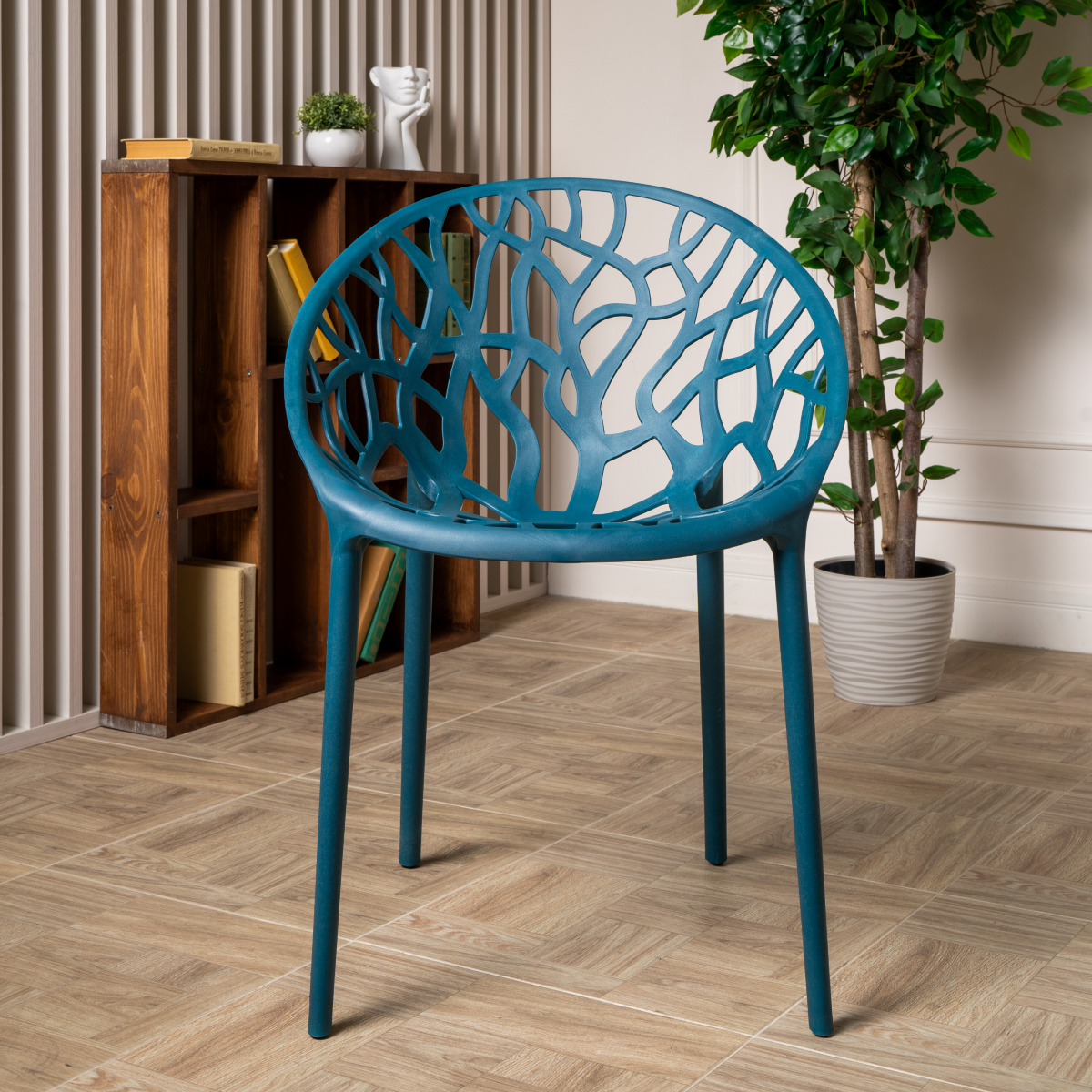 Стул из пластика RoyalFamily Aria (Ария) сатин 2