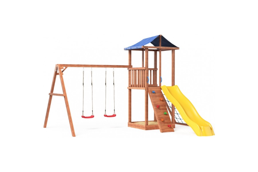 Спортивно игровой комплекс СГ4-Р926-Р912 Тент Можга красная звезда 1