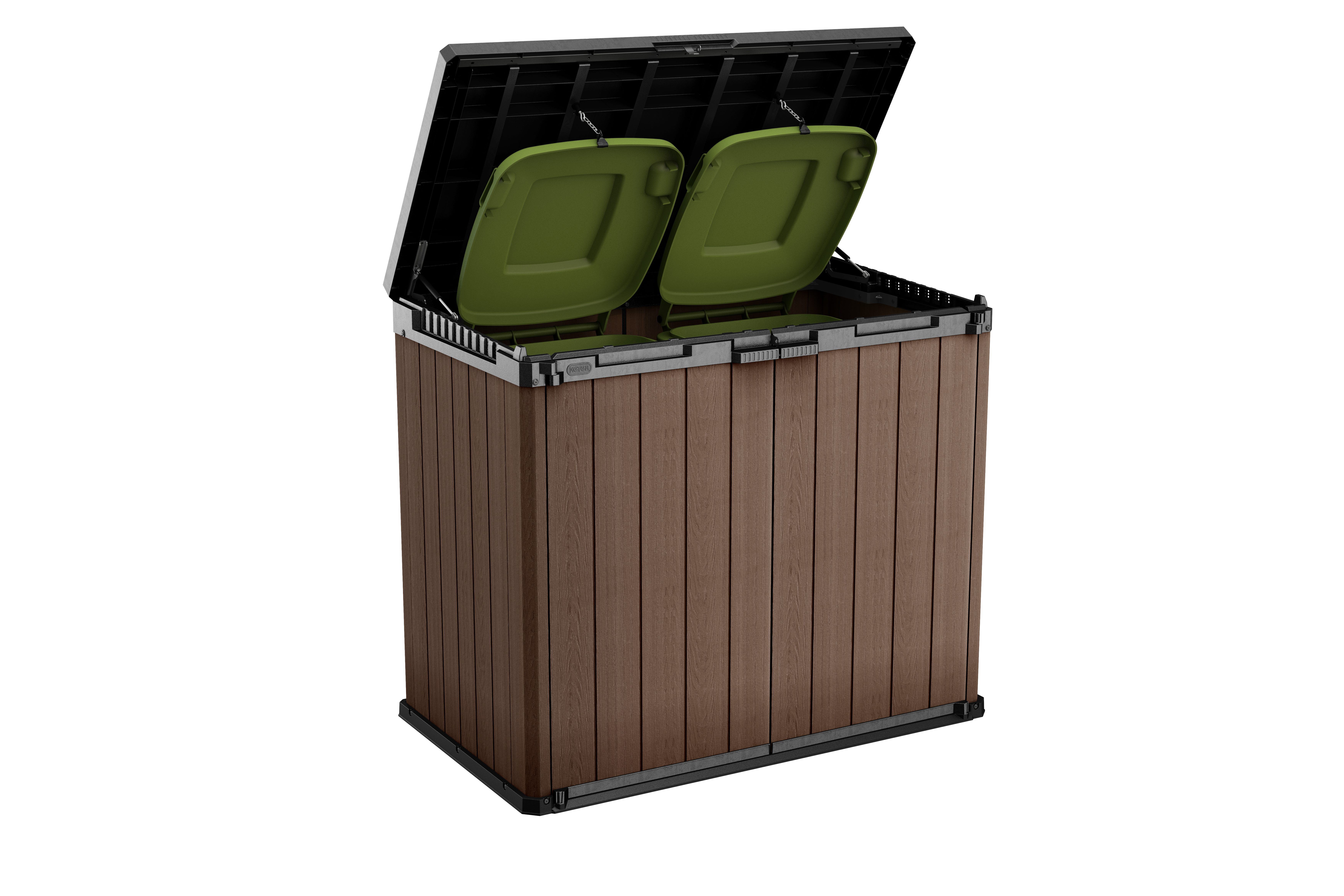 Ящик-шкаф Дарвин (Darwin) 1150 л, коричневый 5