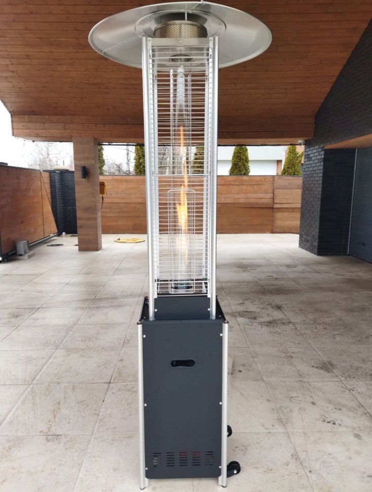 Уличный газовый обогреватель WWT 13S Black 1