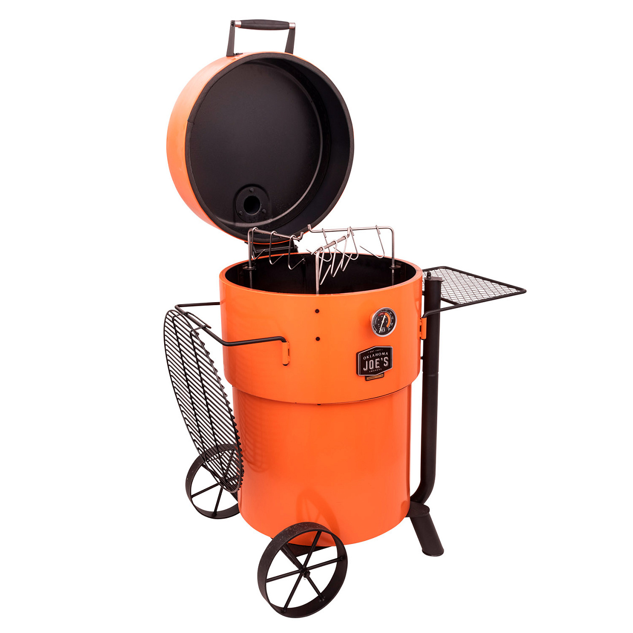  Коптильня Oklahoma Joe's Drum Bronco Pro (оранжевая) 4